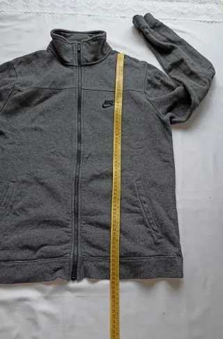 Chaqueta Nike Gris Cremallera
