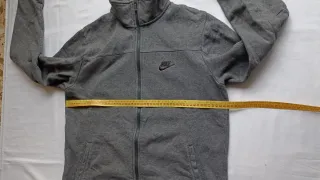 Chaqueta Nike Gris Cremallera