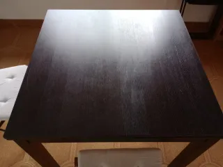 Mesa Comedor Extensible IKEA Marrón Bengué