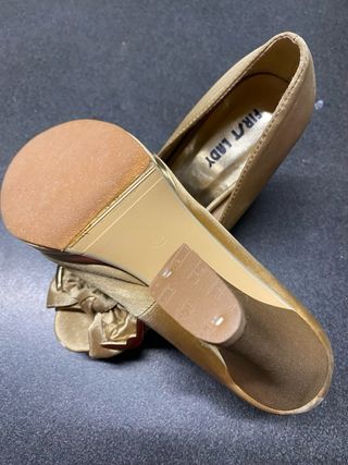 Sandali tacco 10 cm First Lady oro n.36