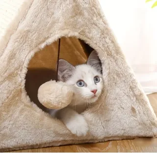 Outlet:Casa Rascador Triangular para Gatos