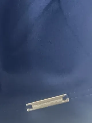 Vestido palabra de honor Fornarina negro y azul