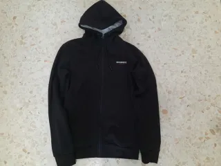 Sudadera McKenzie Negra con Cremallera