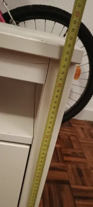 Mueble TV Ikea Hemnes Blanco