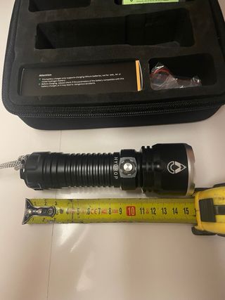 Linterna led de buceo 3000Lm