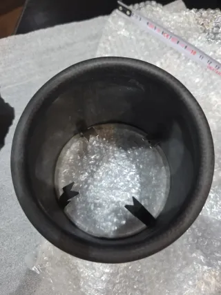 Cola de escape Akrapovič Fibra BMW