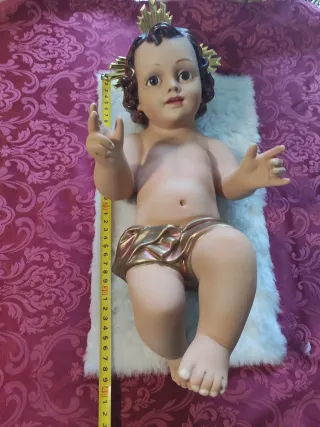 Niño Jesús grande .  vestido 43cm