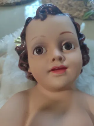 Niño Jesús grande .  vestido 43cm