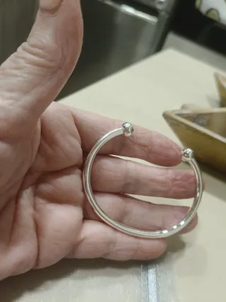 Esclava Plata Esterlina Unisex Clásica