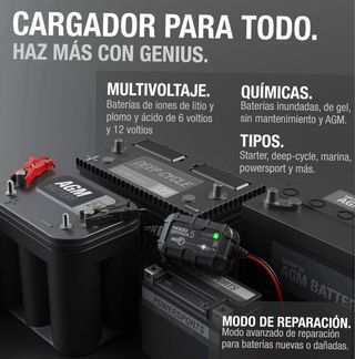 Cargador Noco Genius 5 Inteligente Nuevo