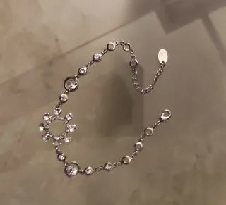 Pulsera de fiesta con circonitas