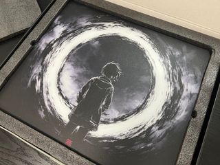 Glass Mousepad Singularity by Tekkusai