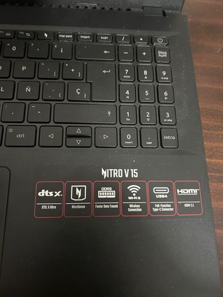 Portátil Acer Nitro Negro