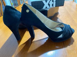 Zapatos Xti Tacon Negro Talla 40