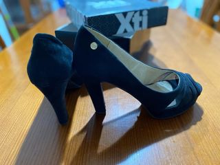 Zapatos Xti Tacon Negro Talla 40