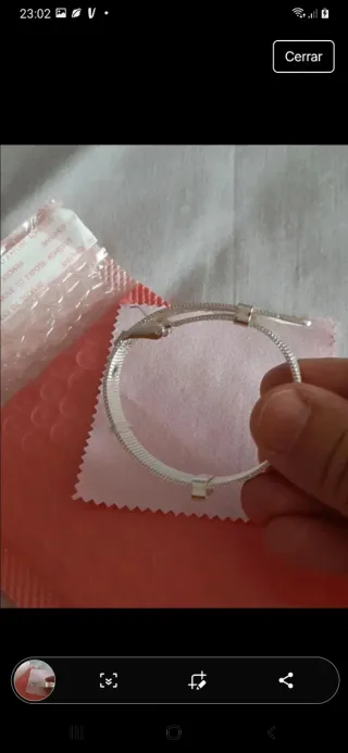 Pulsera plata 925 cinturón