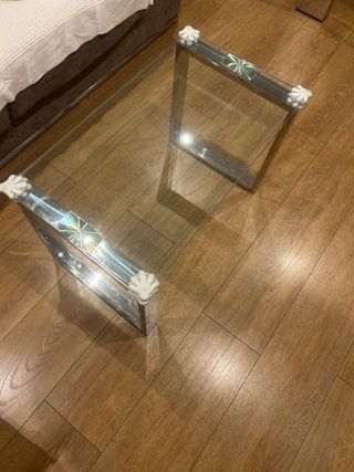 Mesa centro + mesa auxiliar