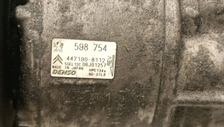COMPRESOR AIRE ACONDICIONADO PEUGEOT 308 5FW 5987