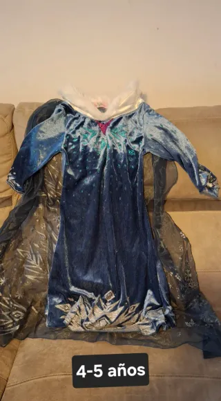 Disfraz Elsa Frozen 4-5 años