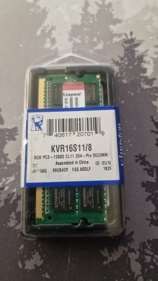 Kingston 8GB DDR3 SODIMM KVR16S11/8