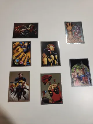 Cromos Marvel Superhéroes Adhesivos Lote 1