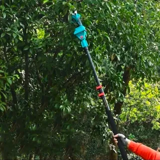 Kit 3in1 Forbici Motosega Asta 2 Batterie 48V