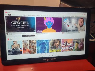 Pantalla TPV Táctil HiOPOS negra o blanca  android