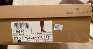 Botas de piel Gloria Ortiz