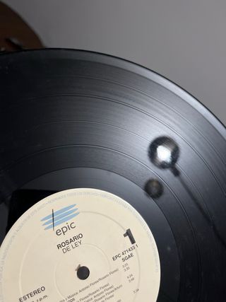 VINILO / ROSARIO / DE LEY