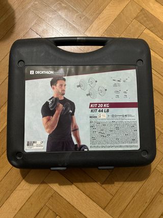 Kit 20 kg Pesas Decathlon