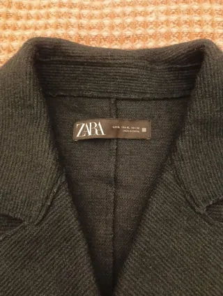 ABRIGO PUNTO ZARA, T-XL