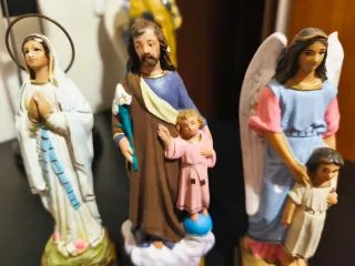Lote 3 Figuras Religiosas Varios