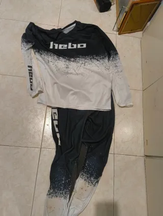 Traje Trial Hebo Talla L