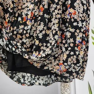 Vestido floral Mango