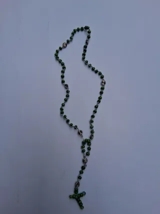 Rosario crochet hecho a mano