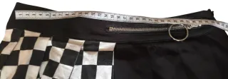Falda Punk/Gótica Cuadros y Negra