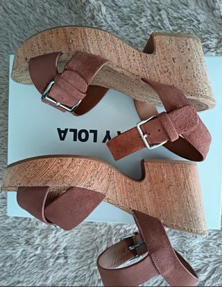 Sandalias Bimba y Lola Rosa