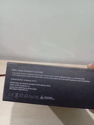 Auriculares Energy Sistem Bluetooth Negro/Azul