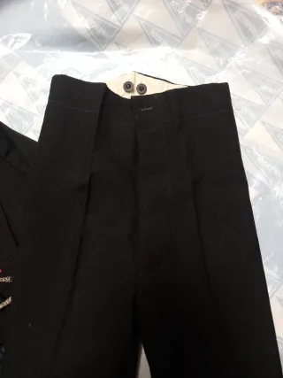 Traje de Flamenco Negro talla 2 años