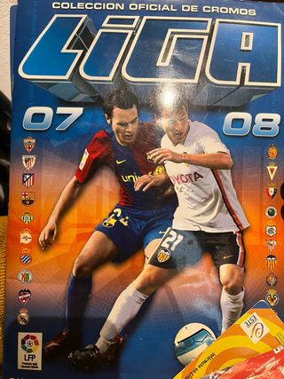 Colección Cromos Liga 07-08