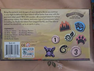 Spirit Island Premium Token Pack Juego