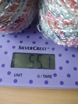 Madejas de lana jaspeada