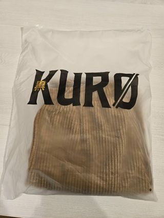 Pantalón KURO Talla M. 1 Azul Corduroy y 1 Marrón