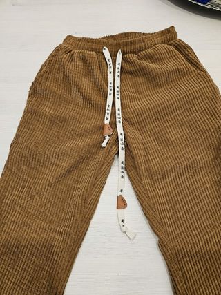 Pantalón KURO Talla M. 1 Azul Corduroy y 1 Marrón