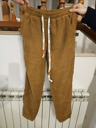 Pantalón KURO Talla M. 1 Azul Corduroy y 1 Marrón
