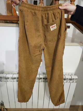 Pantalón KURO Talla M. 1 Azul Corduroy y 1 Marrón