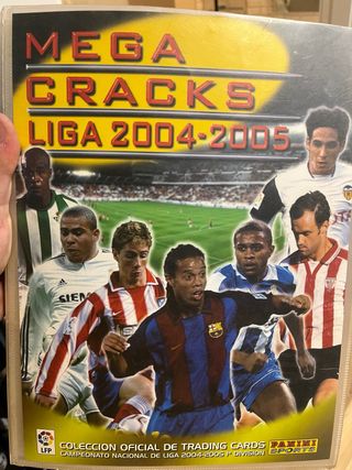 Álbum Mega Cracks Liga 2004-2005 Panini