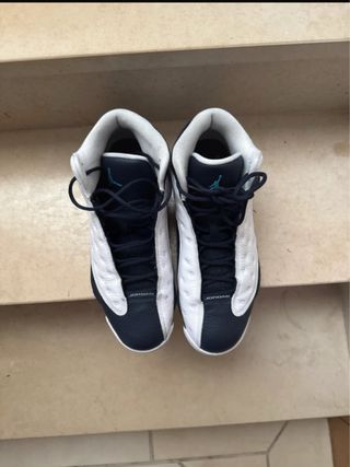 Jordan 12 Azul e Branco
