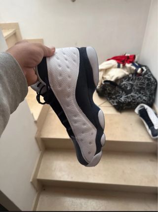 Jordan 12 Azul e Branco