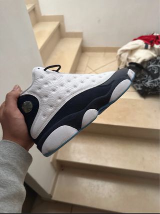Jordan 12 Azul e Branco